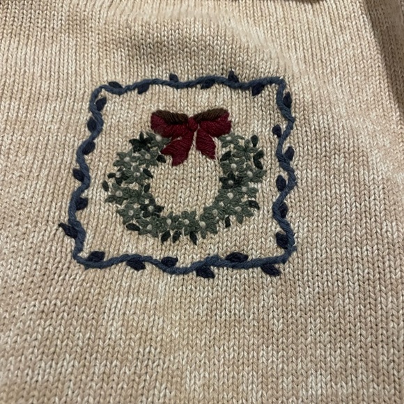 nutcracker embroidered christmas cardigan - Picture 5 of 5
